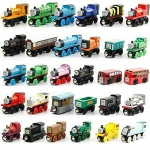 Alot of Thomas and Friends Engines